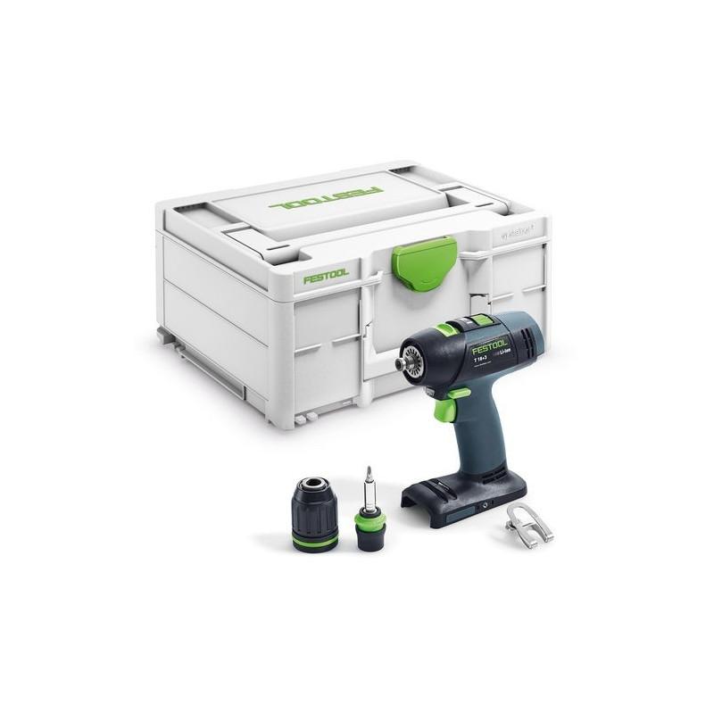 Perceuse-visseuse sans fil T 18+3-Basic Festool