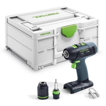 Perceuse-visseuse sans fil T 18+3-Basic Festool