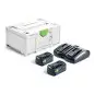 Set Énergie SYS 18V 2x5,0/TCL 6 DUO Festool Set Énergie SYS 18V 2x5,0/TCL 6 DUO Festool