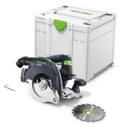 Scie circulaire à capot basculant sans fil HKC 55 EB-Basic Festool