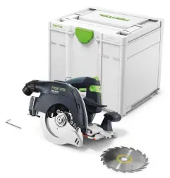 Scie circulaire à capot basculant sans fil HKC 55 EB-Basic Festool