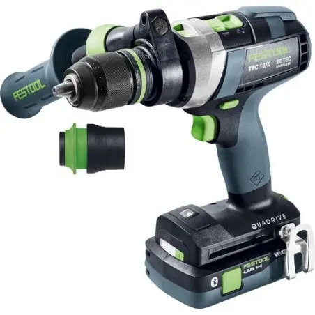 Perceuse-visseuse à percussion sans fil TPC 18/4 5,0/4,0 I-Plus QUADRIVE Festool