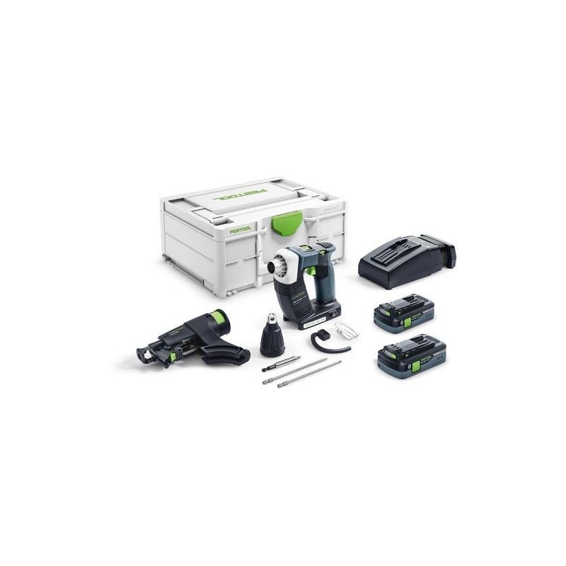 Visseuse sans fil pour plaquiste  DWC 18-2500 HPC 4,0 I-Plus DURADRIVE Festool