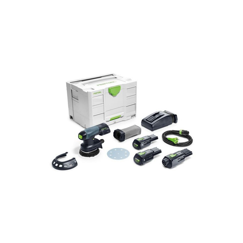 Ponceuse excentrique hybride ETSC 125 3,0 I-Set Festool