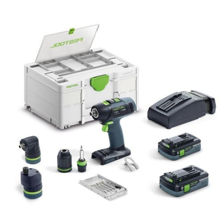 Perceuse-visseuse sans fil T 18+3 HPC 4,0 I-Set Festool