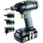 Perceuse-visseuse sans fil T 18+3 HPC 4,0 I-Set Festool Perceuse-visseuse sans fil T 18+3 HPC 4,0 I-Set Festool