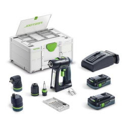 Perceuse-visseuse sans fil C 18 HPC 4,0 I-Set Festool