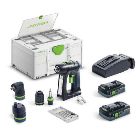 Perceuse-visseuse sans fil C 18 HPC 4,0 I-Set Festool