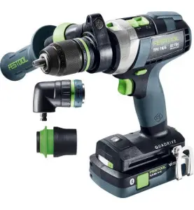 Perceuse-visseuse à percussion sans fil TPC 18/4 5,0/4,0 I-Set QUADRIVE Festool