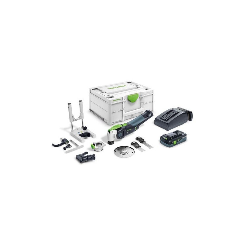 Outil oscillant OSC 18 HPC 4,0 EI-Set VECTURO Festool