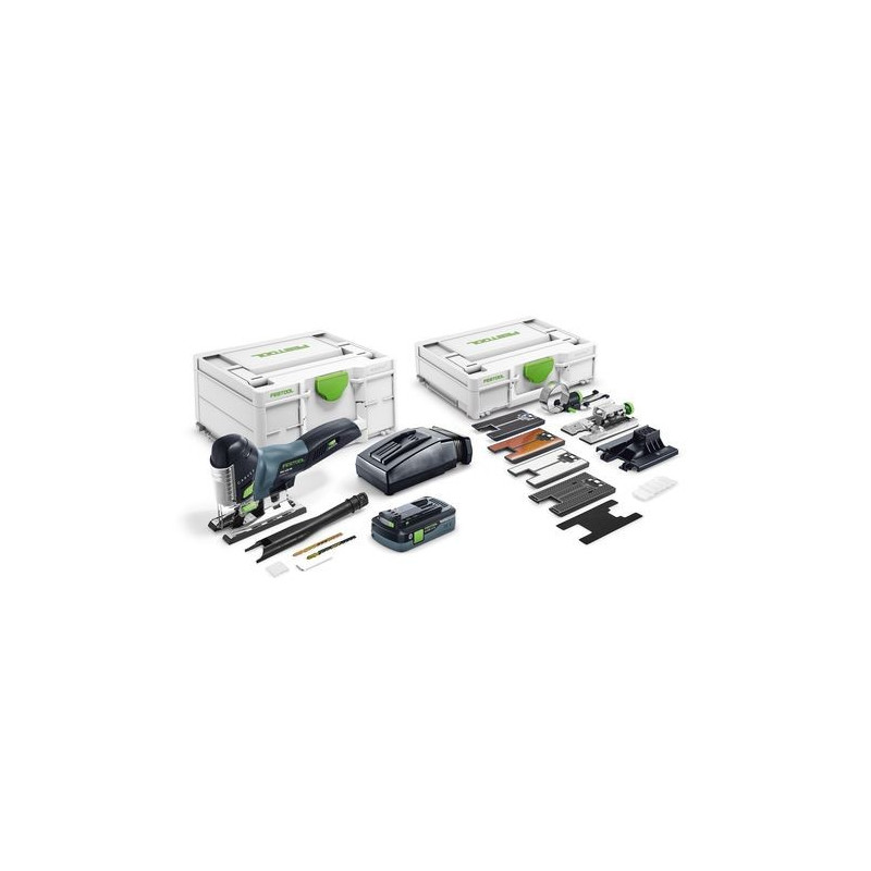 Scie sauteuse sans fil PSC 420 HPC 4,0 EBI-Set CARVEX Festool