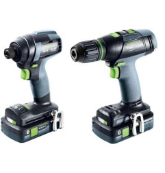 Festool Set de vissage sans fil TID 18 HPC 4,0 I-Set T18