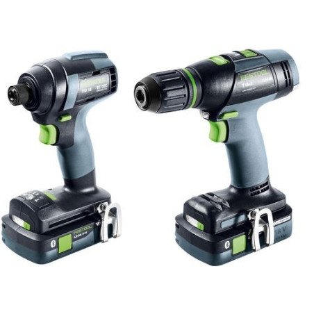 Festool Set de vissage sans fil TID 18 HPC 4,0 I-Set T18
