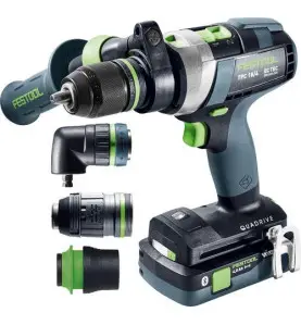 Perceuse-visseuse à percussion sans fil TPC 18/4 5,0/4,0 I-Set/XL QUADRIVE Festool
