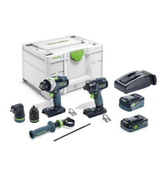 Set de vissage sans fil TID 18 5,0/4,0-Set TPC 18/4 Festool