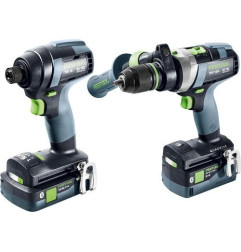 Festool Set de vissage sans fil TID 18 5,0/4,0-Set TPC 18/4