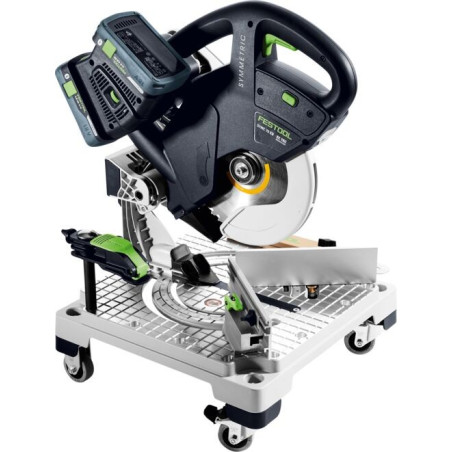 Scie à onglets sans fil SYMC 70 4,0 EBI-Plus SYMMETRIC Festool