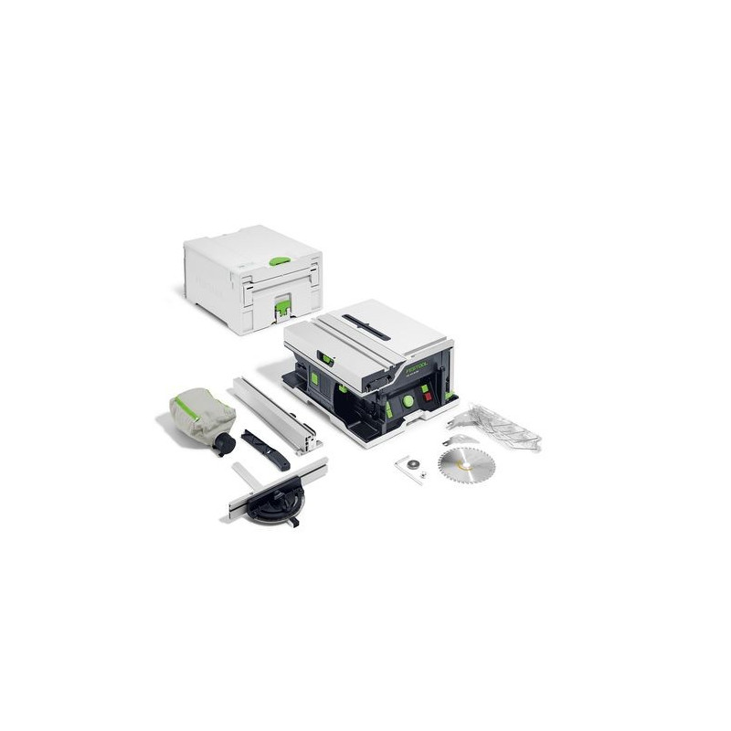 Scie circulaire sur table sans fil CSC SYS 50 EBI-Basic Festool