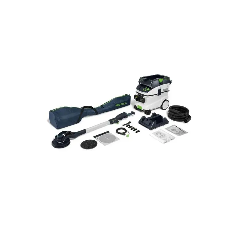 Kit ponceuse à bras et aspirateur LHS 2-M 225 EQ/CTM 36-Set PLANEX Festool Kit ponceuse à bras et aspirateur LHS 2-M 225 EQ/CTM 36-Set PLANEX Festool