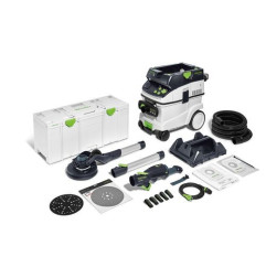 Kit ponceuse à bras et aspirateur LHS 2 225/CTM 36-Set PLANEX Festool