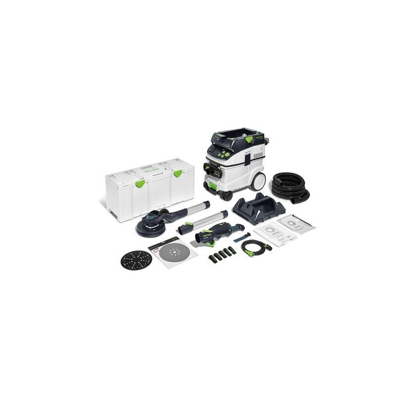 Kit ponceuse à bras et aspirateur LHS 2 225/CTM 36-Set PLANEX Festool Kit ponceuse à bras et aspirateur LHS 2 225/CTM 36-Set PLANEX Festool