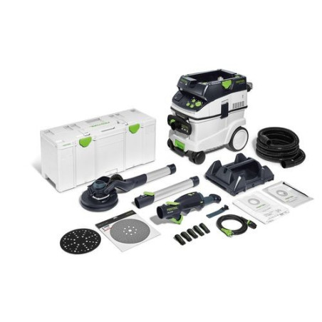 Kit ponceuse à bras et aspirateur LHS 2 225/CTM 36-Set PLANEX Festool