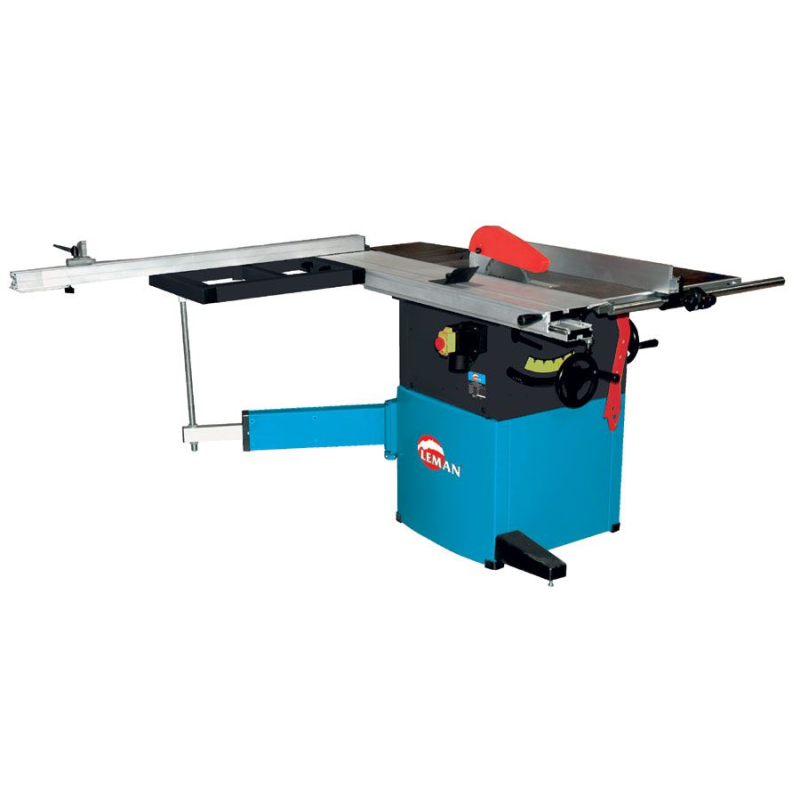Scie Sur Table D255 Avec Chariot Ras De Lame ref SST256 Leman