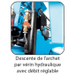 Scie A Ruban Metal 900W Lame 2110Mm Mono - Descente Assistee ref SRM170 Leman Scie A Ruban Metal 900W Lame 2110Mm Mono - Descente Assistee ref SRM170 Leman