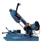 Scie A Ruban Metal D150Mm 550W Lame 1735Mm Manuelle Mono ref SRM150 Leman