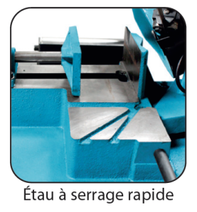 SCIE A RUBAN MANUELLES DIAM 150MM- LAME 1735 / 550W - MONOPHASE