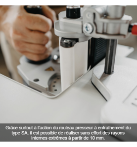 Plaqueuse de chants à joints invisible HIT-M 103 SA