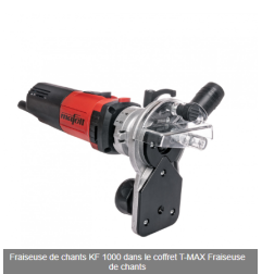 Fraiseuse de chants KF 1000 dans le coffret T-MAX - Mafell 91C501