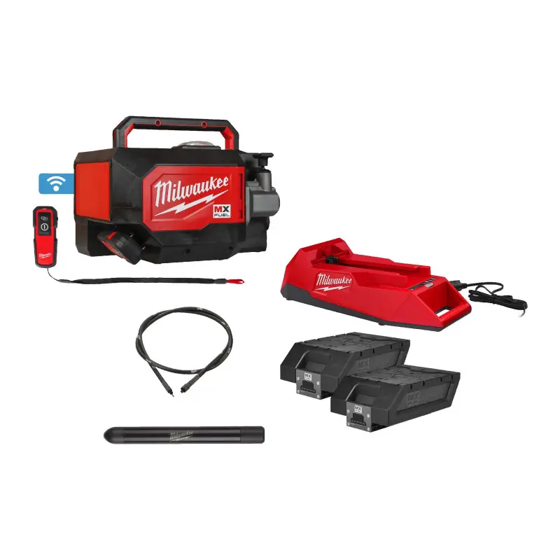 MXF CV BCKIT-602 - MX FUEL™ Aiguille vibrante compacte, 2 batteries 6Ah, tête 38mm, flexible de 2m MXF CV BCKIT-602 - MX FUEL™ Aiguille vibrante compacte, 2 batteries 6Ah, tête 38mm, flexible de 2m