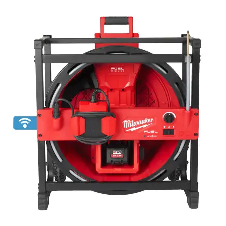 M18 HSFSM-122 - Déboucheur automatique haute vitesse, 2 batteries 12Ah
