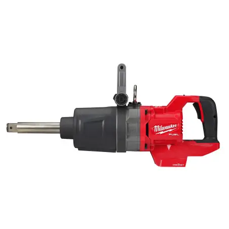 M18 ONEFHIWF1D-0C - Boulonneuse à chocs FUEL Carré 1'' avec poignée en D et nez long, 18V, Bluetooth, 2576 / 2711Nm, sans batt
