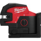 M12 CLL4P-0C - Laser vert 2 lignes, 4 points, sans batterie M12 CLL4P-0C - Laser vert 2 lignes, 4 points, sans batterie