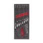 MODULE MOUSSE CLÉS À TETE FLEXIBLE MAXBITE 15 PCS MODULE MOUSSE CLÉS À TETE FLEXIBLE MAXBITE 15 PCS