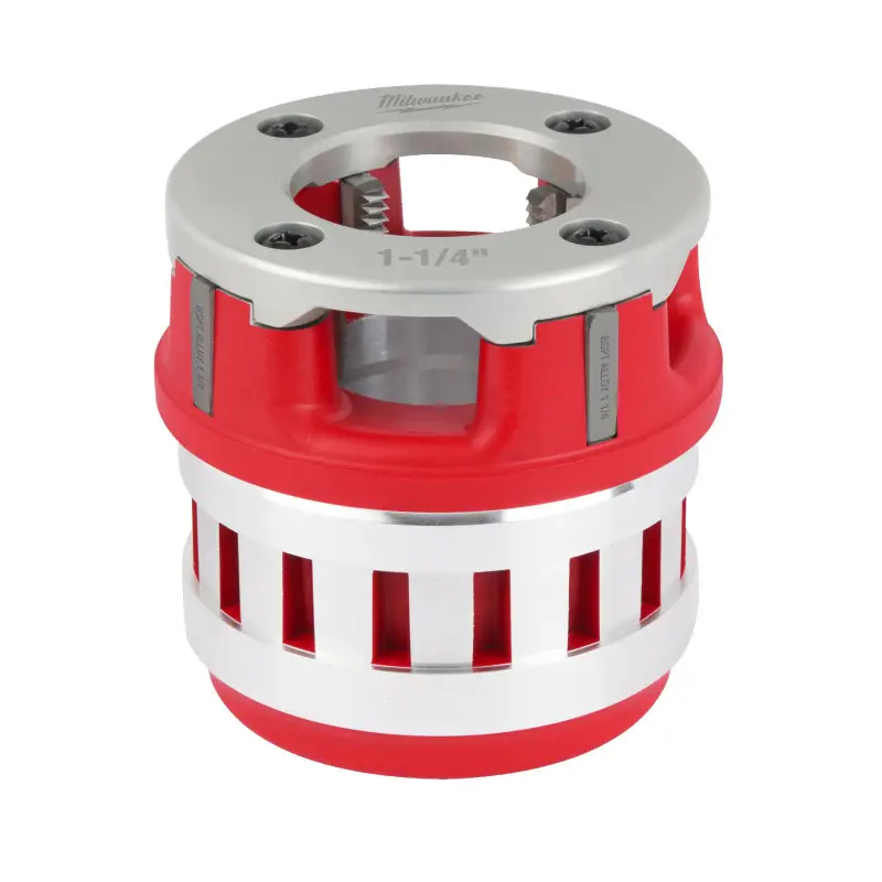 FPT2H 1-1/4" BSPT Alloy - Tête de filetage 1-1/4 BSPT alliage pour M18 FPT2