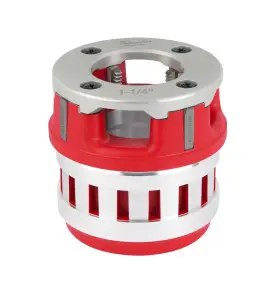 FPT2H 1-1/4" BSPT Alloy - Tête de filetage 1-1/4 BSPT alliage pour M18 FPT2