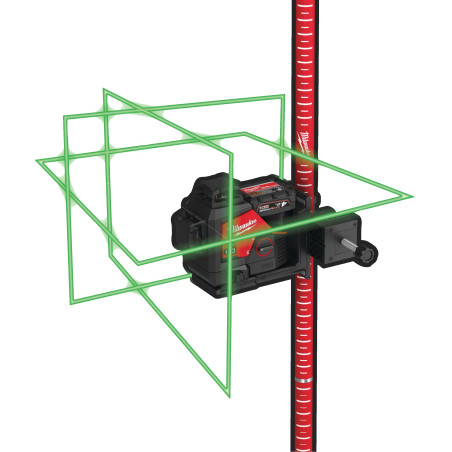 LMP - Canne télescopique 3.6m pour lasers lignes