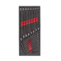 MODULE MOUSSE CLÉS MIXTES MAXBITE 15 PCS MODULE MOUSSE CLÉS MIXTES MAXBITE 15 PCS