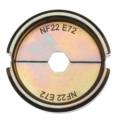 NF22 E 72 - Matrice de sertissage 72 mm²