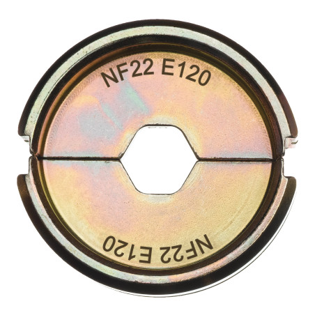 NF22 E 120 - Matrice de sertissage 120 mm²