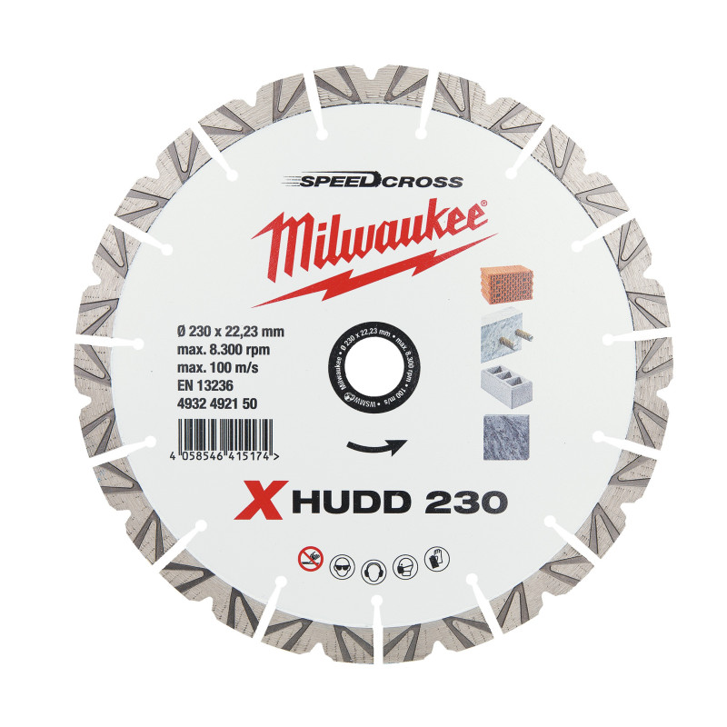 DISQUE SPEEDCROSS EXTREME HUDD 230MM