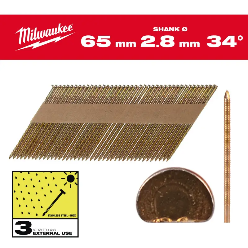 BOÎTE 2200 CLOUS 34° 63MM RS HDG