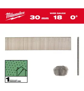 BOÎTE 5000 CLOUS GAUGE 18 GALVA 30MM