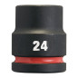 DOUILLE SHOCKWAVE™ 3/4" HEX COURTE 24 MM DOUILLE SHOCKWAVE™ 3/4" HEX COURTE 24 MM