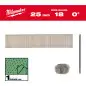 BOÎTE 5000 CLOUS GAUGE 18 GALVA 25MM
