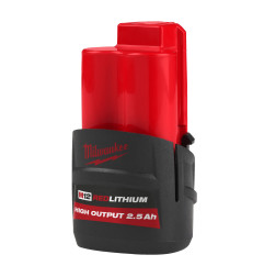 M12 HB2,5 - 12V 2,5Ah Red Lithium HIGH OUTPUT - système M12