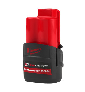 M12 HB2,5 - 12V 2,5Ah Red Lithium HIGH OUTPUT - système M12